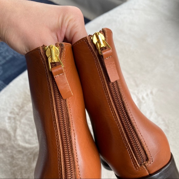 🍂 ANTONIO DE FARIA TAN GENUINE LEATHER BOOTIES! - Picture 8 of 12